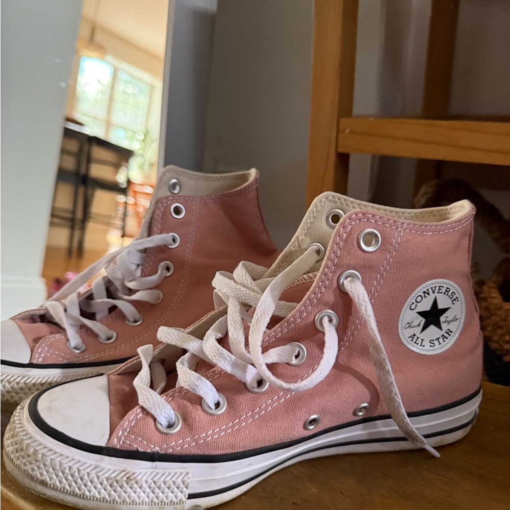 Converse Blush High-Top Sneakers